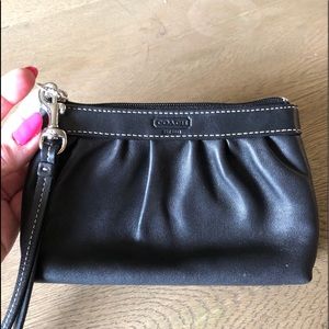 Black Coach Wristlet